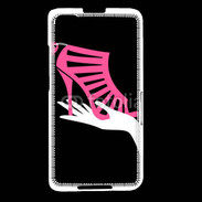 Coque Blackberry Z30 Sandale rose soldée
