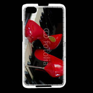 Coque Blackberry Z30 Escarpins rouges sur piano