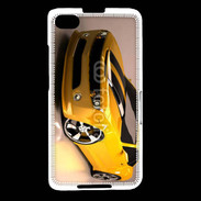 Coque Blackberry Z30 Belle voiture jaune et noire