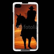 Coque Blackberry Z30 Silhouette de cowboy