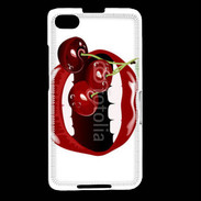 Coque Blackberry Z30 Cerise et bouche