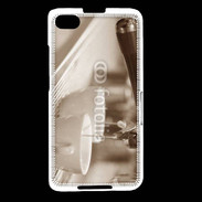Coque Blackberry Z30 Expresso noir et blanc