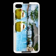 Coque Blackberry Z30 Pina colada au bord de la piscine