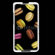 Coque Blackberry Z30 Macarons sur fond noir