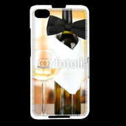 Coque Blackberry Z30 Vin blanc et noeud papillon