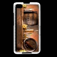 Coque Blackberry Z30 Vin blanc et tonneaux