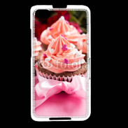 Coque Blackberry Z30 Cupcake et ruban rose