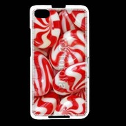 Coque Blackberry Z30 Bonbons rouges et blancs