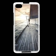 Coque Blackberry Z30 Voilier au couché du soleil