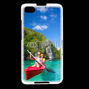 Coque Blackberry Z30 Kayak dans un lagon
