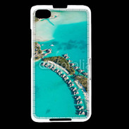 Coque Blackberry Z30 Vue aérienne Bungalow à Tahiti