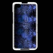 Coque Blackberry Z30 Feu d'artifice bleu