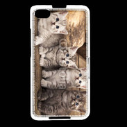 Coque Blackberry Z30 Chaton gris 2