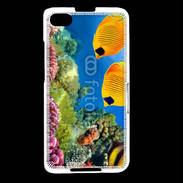 Coque Blackberry Z30 Poisson jaune