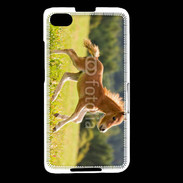 Coque Blackberry Z30 Poulain dans un champs