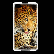 Coque Blackberry Z30 Portrait de léopard