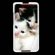 Coque Blackberry Z30 Duo de chatons 2