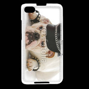 Coque Blackberry Z30 Bulldog village people