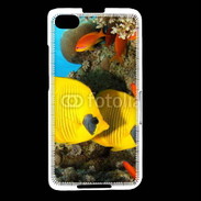 Coque Blackberry Z30 Poissons exotiques jaune 5