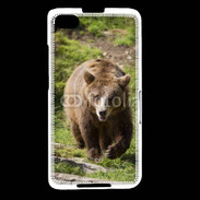 Coque Blackberry Z30 Ours brun en ballade