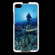 Coque Blackberry Z30 Tortue et plongeur