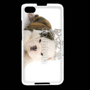 Coque Blackberry Z30 Chiot princesse