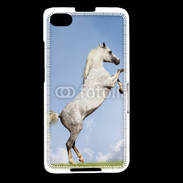 Coque Blackberry Z30 Cheval arable robe grise