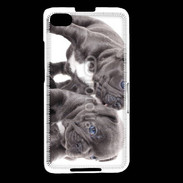Coque Blackberry Z30 Duo de bulldog français 5