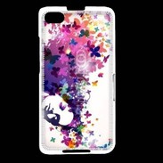 Coque Blackberry Z30 Cheveux de papillons