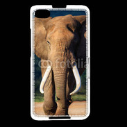 Coque Blackberry Z30 Éléphant de face