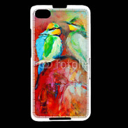 Coque Blackberry Z30 Oiseaux en peinture