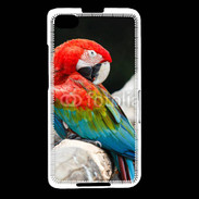 Coque Blackberry Z30 Macaw bleu et rouge 75