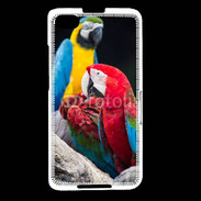 Coque Blackberry Z30 Macaw vert et rouge 76