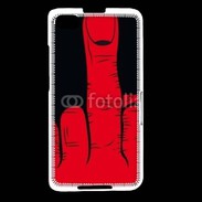Coque Blackberry Z30 Red hand show fuck