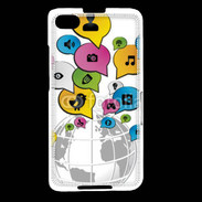 Coque Blackberry Z30 Réseau social 2
