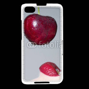 Coque Blackberry Z30 Cerise et bouche 3