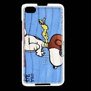 Coque Blackberry Z30 Snoopy timbre poste