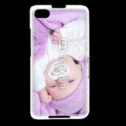 Coque Blackberry Z30 Amour de bébé en violet