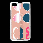 Coque Blackberry Z30 Moustache et lunettes 5
