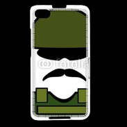 Coque Blackberry Z30 Moustache militaire