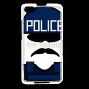 Coque Blackberry Z30 Moustache policier