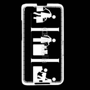 Coque Blackberry Z30 humour panneau