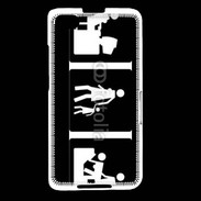 Coque Blackberry Z30 humour panneau 2
