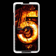 Coque Blackberry Z30 Cinq en feu