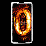 Coque Blackberry Z30 Zéro en feu