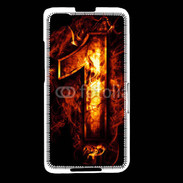Coque Blackberry Z30 Un en feu