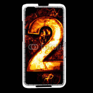 Coque Blackberry Z30 Deux en feu