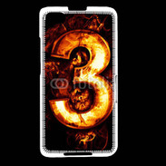 Coque Blackberry Z30 Trois en feu