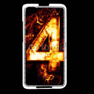 Coque Blackberry Z30 Quatre en feu