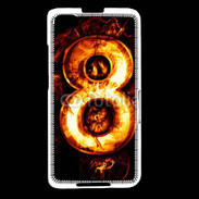 Coque Blackberry Z30 Huit en feu